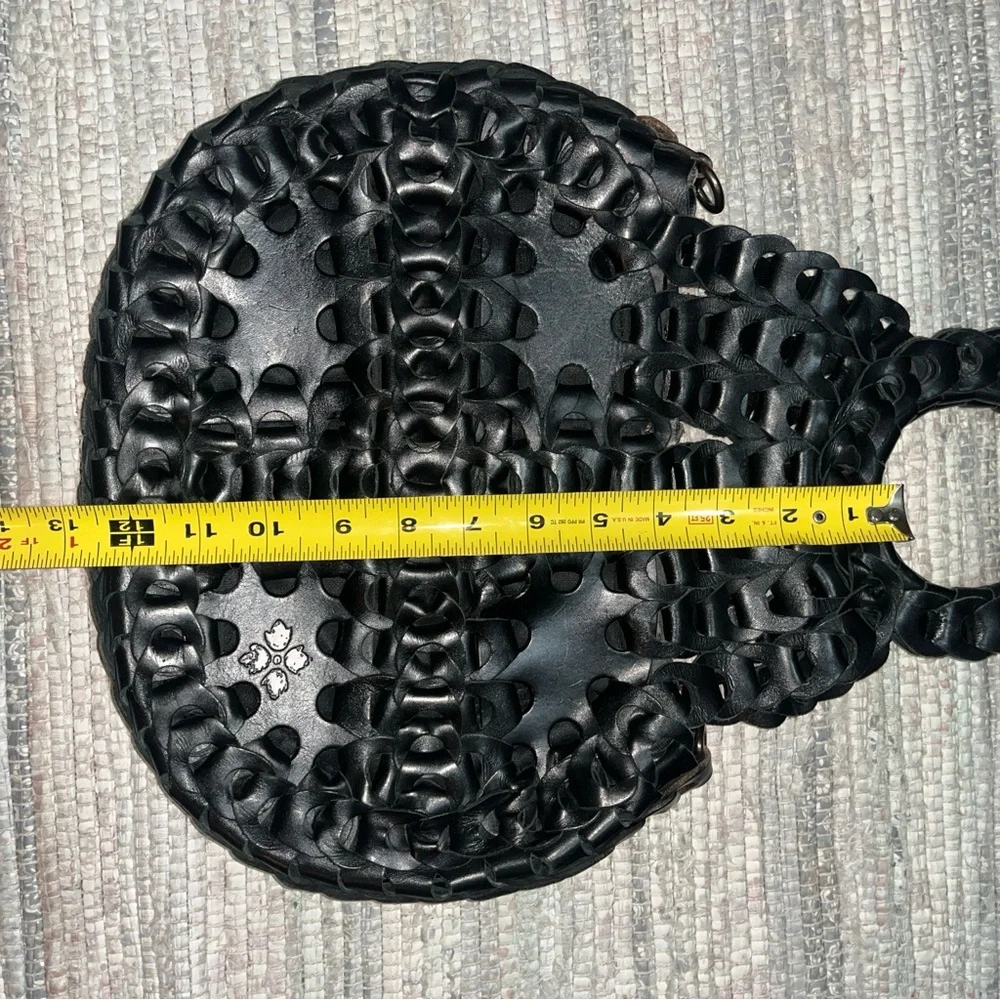 Black leather Patricia Nash purse - Picture 7 of 10